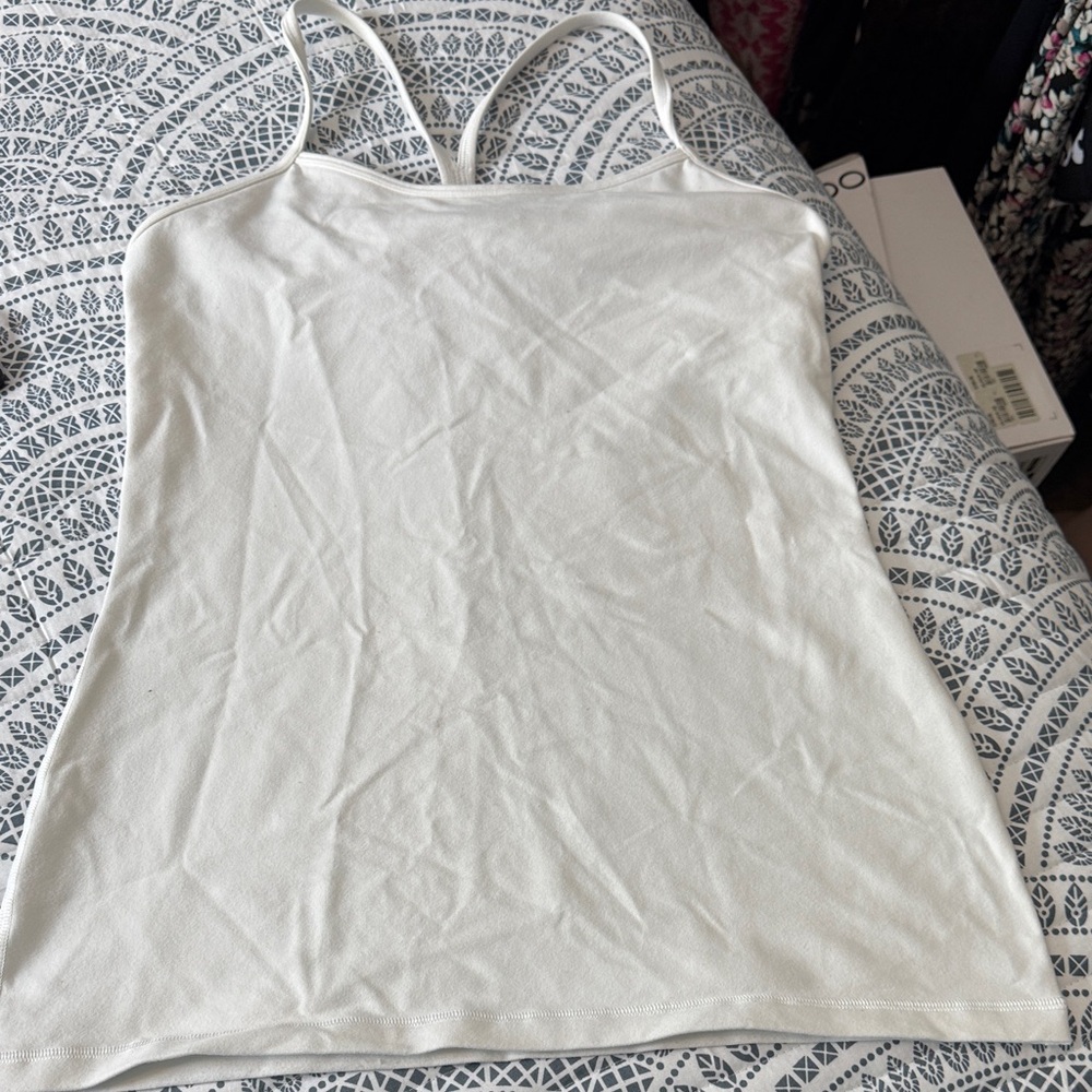 Lululemon Athletica White Camisole